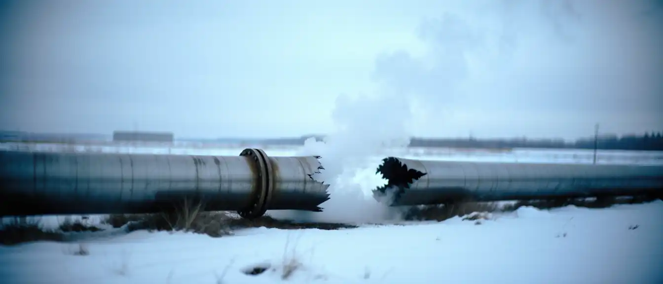 Нарушение технологического процесса привело к аварии на газопроводе в Пензенской области