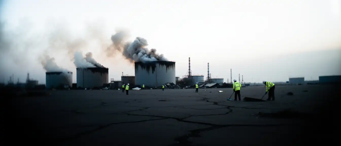 Огонь на нефтебазе в станице Павловской окончательно потушен, экологическая ситуация в Краснодарском крае стабилизировалась