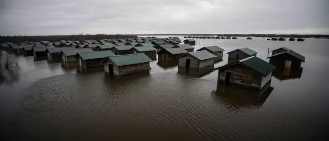 Паводок в Хабаровском крае: сотни дачных участков ушли под воду