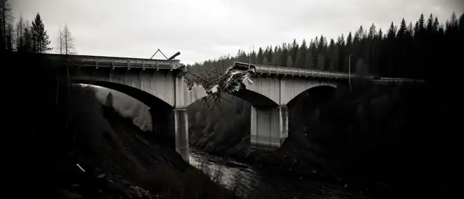 Частичное разрушение моста на трассе Корниловка – Шекляево парализовало участок дороги в Анучинском округе