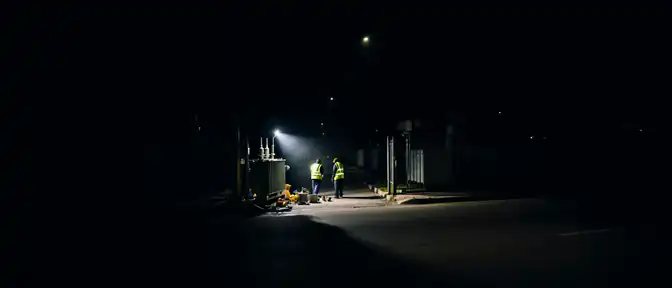 Темный час в Абхазии: авария на подстанции оставила без света часть столицы
