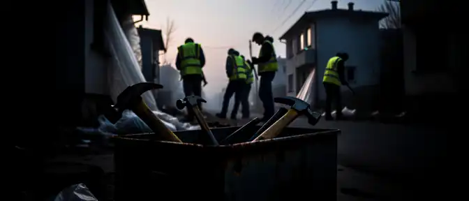 Добровольцы Белгорода приступили к восстановлению жилья и оказанию помощи населению после ночного удара ВСУ