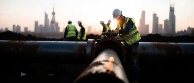 Ежегодное расширение газовой инфраструктуры Москвы обеспечивается прокладкой более ста километров новых сетей специалистами АО «Мосгаз»