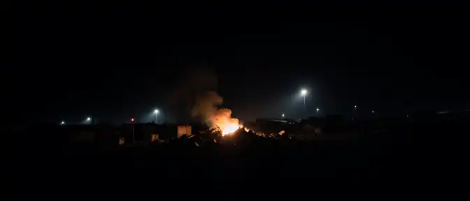 Последствия ночного инцидента во Всеволожске: версии МЧС о взрыве на свалке