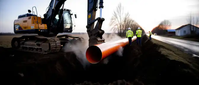 Развитие газовой инфраструктуры в сельских территориях Москвы: в Молжаниновском районе прокладывают новую трубу